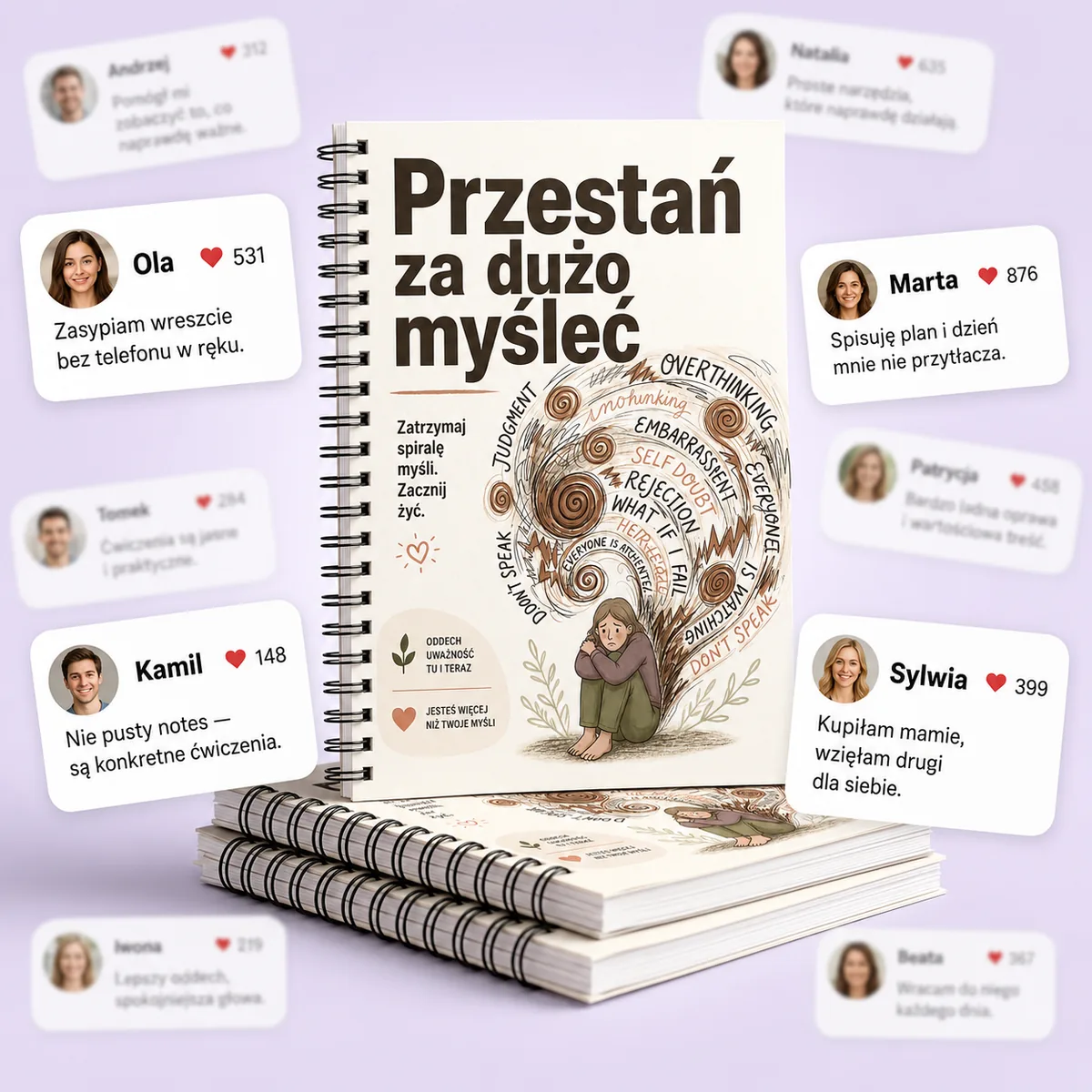 Opinie klientów o Notatniku Emocji